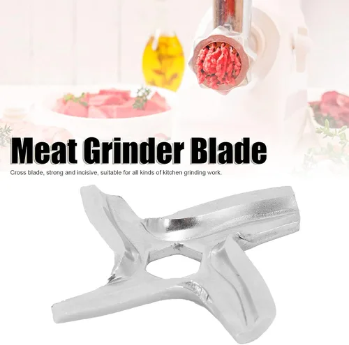 Vista 7 de Cortador del acero inoxidable, cuchilla formada de la amoladora de la carne para la amoladora eléctrica