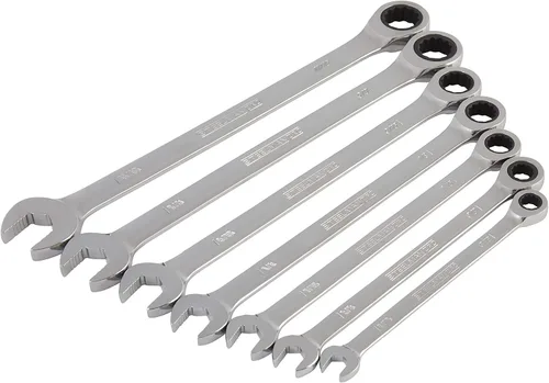 Vista 2 de STEELMAN PRO 78982 Juego de llaves de trinquete estándar de 7 piezas de 144 dientes
