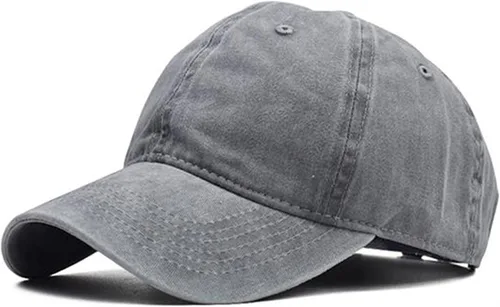 Vista 2 de Sombreros de béisbol para hombre y mujer, estilo vintage, lavados, desgastados, gorra de béisbol para papá, sombrero de golf para hombres y mujeres