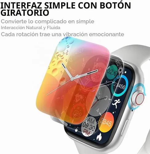 Vista 13 de Reloj inteligente para hombres y mujeres, compatible con Android iOS iPhone, pantalla táctil de 2.09 pulgadas, rastreador de actividad física, reloj
