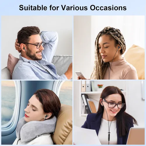 Vista 7 de Auriculares USB C con Cable Earbuds para iPhone 17 Pro Max/Air/16e/16 Pro Max/16 Pro/16 Plus/16/15 Pro Max/15 Pro, Auriculares Tipo C con Cable