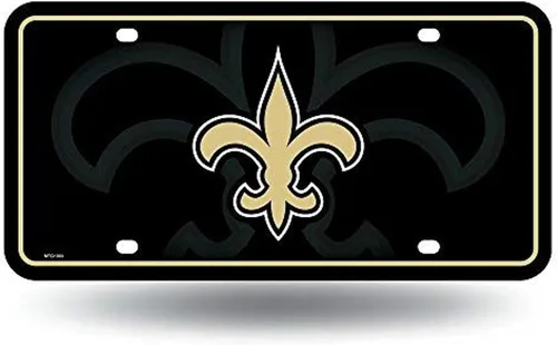 Vista 12 de Rico Industries Placa de matrícula de metal unisex para adultos de la NFL