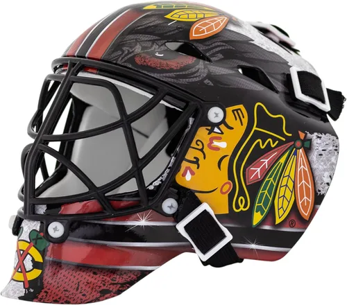 Vista 13 de Franklin Sports mini máscara para portero con logo de la NHL