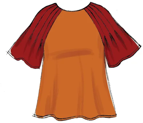 Vista 5 de McCall Pattern - Camiseta sin mangas y blusa holgada para mujer, tallas 14-22, patrón de costura