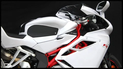 Vista 2 de TechSpec Gripster - Puños para tanque MV AGUSTA F4 750 (1999-05) F4 1000 (2004-09) - 62-6502-SS - SnakeSkin