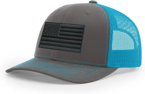 Vista 222 de Joe's USA Richardson 112 - Gorras de camionero con parche gráfico personalizado - Gorras estructuradas de cinco y seis paneles Richardson Premium