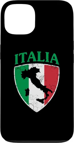 Vista 7 de Italia Flag Crest Italy Italian Family Vintage Distressed Case for iPhone 17