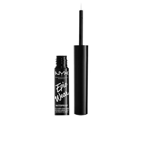 Vista 14 de NYX PROFESSIONAL MAKEUP Epic Wear - Delineador líquido de larga duración, impermeable, color negro