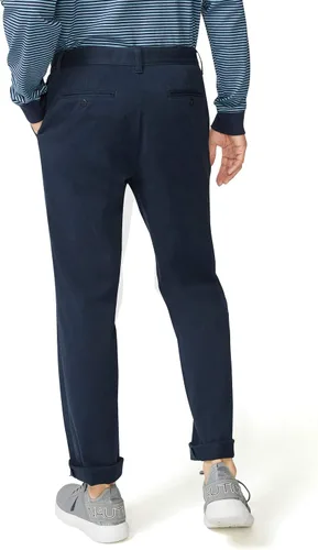 Vista 3 de Nautica Pantalón chino liso elástico con parte delantera plana para hombre