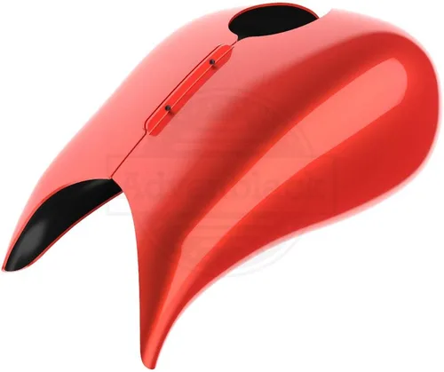 Vista 10 de Cubierta de tanque de combustible estirada para motocicleta Harley, cubiertas de tanque de 1 galón, protectores de combustible. Compatible