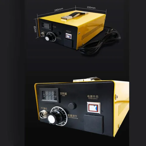 Vista 4 de Regulación de energía de 1800 W, luz ultravioleta, pegamento UV, lámpara de curado LED para pegamento sin sombras, aceite verde, resina 1500 W.