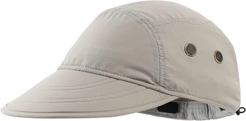 Vista 2 de Connectyle Gorra de protección solar UV para hombre, gorra de senderismo con solapa para el cuello, sombrero de pesca