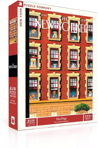 Vista 7 de Nueva York Puzzle Company – New Yorker Baby It 's cold outside – rompecabezas de 1000 piezas.