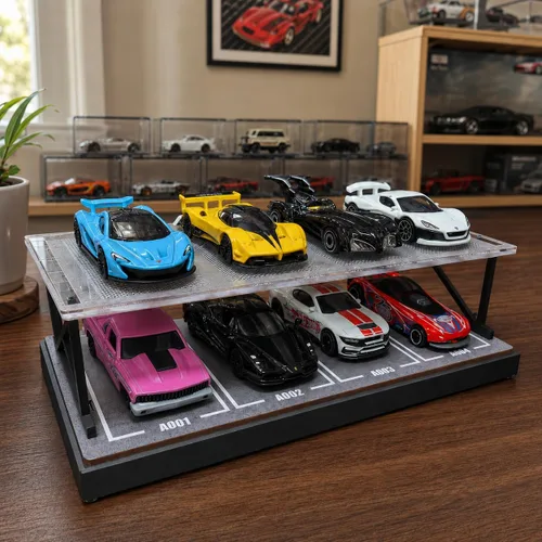 Vista 3 de Vitrina para Hot Wheels: 1 64 Exhibición de coches fundidos a presión