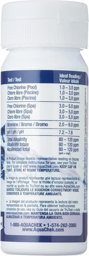 Vista 2 de AquaChek TruTest, tiras para prueba (50 unidades), Blanco