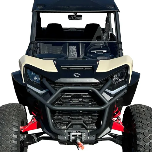 Vista 7 de Clearly Tough Can-Am Commander (2021 y posteriores) Parabrisas plegable