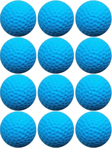 Vista 11 de Pelotas de golf para gatos Interactivas Esponja Espuma Pelotas de fútbol Juguete Negro
