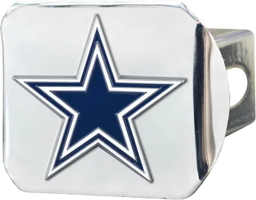 Vista 18 de FANMATS NFL Unisex-Adult Chrome & Color Logo Negro