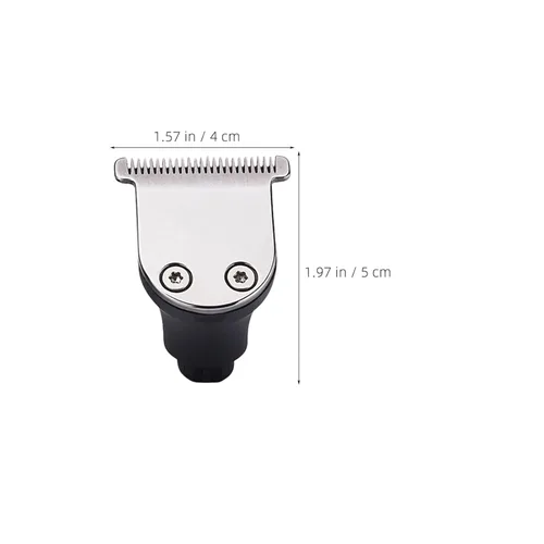 Vista 2 de LALAFINA Recortadora eléctrica de barba - Recortadora de pelo unisex para hombres, juego de accesorios de aseo y barba