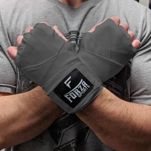 Vista 19 de Forza Sports Vendas de boxeo y MMA estilo mexicano de 180" Concientización sobre el autismo Azul