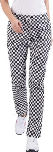 Vista 11 de [Usado] Pantalones de golf para mujer, elásticos, rectos, ligeros, transpirables, de sarga, pantalones chinos para trabajo Beige