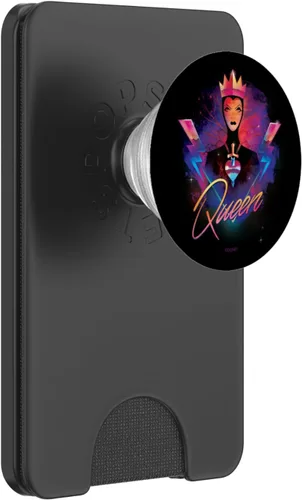 Vista 7 de Disney Villains Evil Queen 90s Rock Band PopSockets PopGrip: agarre intercambiable para teléfonos y tabletas