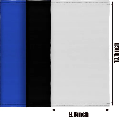 Vista 4 de 3 piezas de protección solar para hombre, bandana para el cuello, transpirable, ajustable, protector solar para exteriores, para pesca, ciclismo