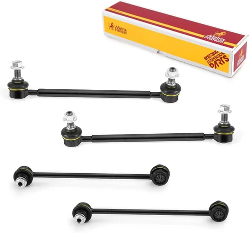 Vista 34 de Metrix Premium Chassis Parts - Kit de 4 piezas de barra estabilizadora delantera y trasera con enlace de extremo de barra estabilizadora para Ford
