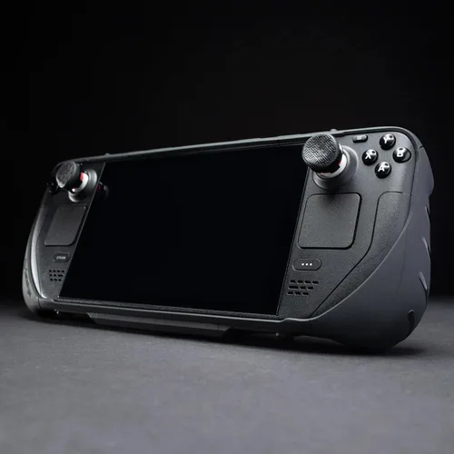 Vista 3 de Satisfye - StylthGrip Bundle, Compatible With The Steam Deck & OLED. Bundle Includes StylthGrip, Hard Shell Cover, RYZE Thumbpads and Rubbers (2+2)