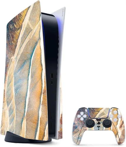Vista 72 de MightySkins - Skin para juegos con purpurina brillante para PS5 y PlayStation 5, ágata amatista, acabado duradero con purpurina de alto brillo