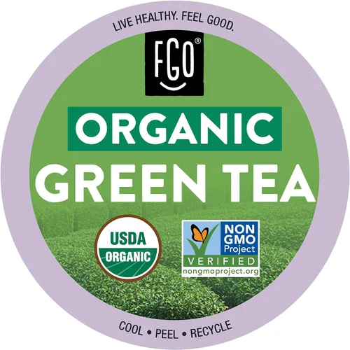 Vista 10 de FGO Cápsulas K-Cup de té negro orgánico Chai para Keurig, 24 unidades (paquete de 1), té negro premium con especias Chai es orgánico por la USDA