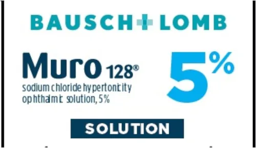 Vista 6 de Bausch & Lomb Muro 128 Solución 5% 0.5 fl oz (Paquete de 2)