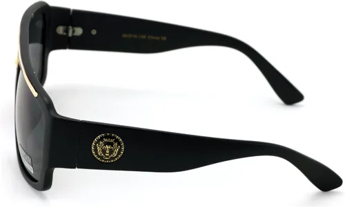 Vista 2 de VWE Lion Head - Gafas de sol retro y atrevidas de Hip Hop