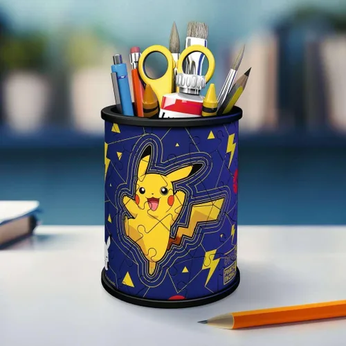Vista 6 de Ravensburger Pokemon Gifts - Rompecabezas 3D para niños a partir de 6 años - 54 piezas - Pote de lápices - No requiere pegamento