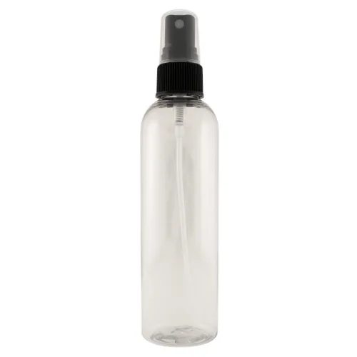 Vista 8 de GreenHealth Botella de plástico transparente de 2 fl oz con tapa de spray negra (individual)