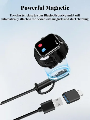 Vista 2 de Adaptador de cargador para reloj inteligente ganopterygon TG38