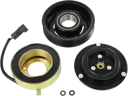 Vista 12 de ECCPP Embrague de compresor de CA apto para Ford para F-150 4.2L 4.6L 5.4L 1997-2006 Embrague de CA de enfriamiento rápido