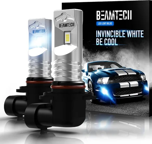 Vista 11 de BEAMTECH Bombilla LED antiniebla H1, tamaño mini 1:1, 16 chips mejorados, extremadamente brillante, 2800 lúmenes, 6500 K, xenón blanco