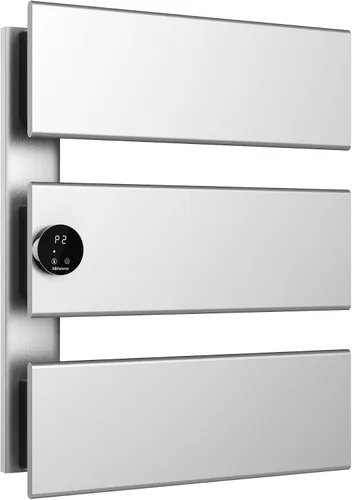 Vista 17 de K&KALONZO Calentador de toallas eléctrico, 18.35" An x 31" Al, calentador de toallas montado en pared con temporizador integrado, calentador