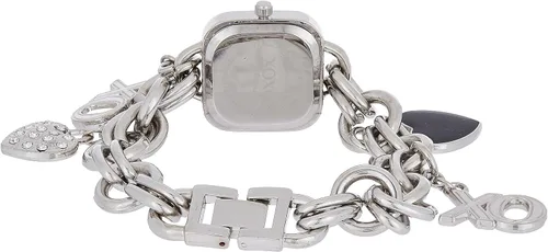 Vista 2 de XOXO XO7026 Reloj de pulsera para mujer con esfera plateada