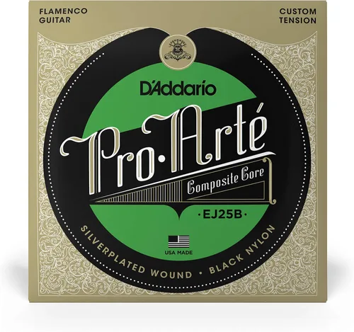 Vista 2 de D'Addario EJ25B SET PRO-ARTE BLK COMP FLAMENCO