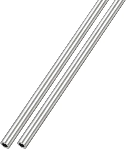 Vista 20 de METALLIXITY Tubo de acero inoxidable 316 (0.039 in de diámetro exterior x 0.006 in de pared T x 9.843 in de largo), 2 piezas, tubo recto