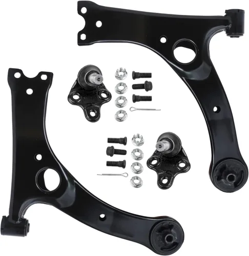 Vista 215 de Detroit Axle - Kit de brazos de control delantero para Acura 2004-2008 TSX 2003-2007 Honda Accord, 2 ensamblajes de brazos de control inferiores 2