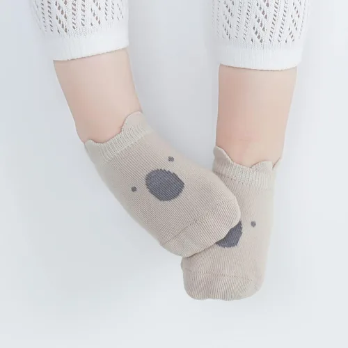 Vista 3 de Calcetines antideslizantes para bebé, recién nacido, con agarre antideslizante para bebés, calcetines tobilleros unisex para niñas y niños
