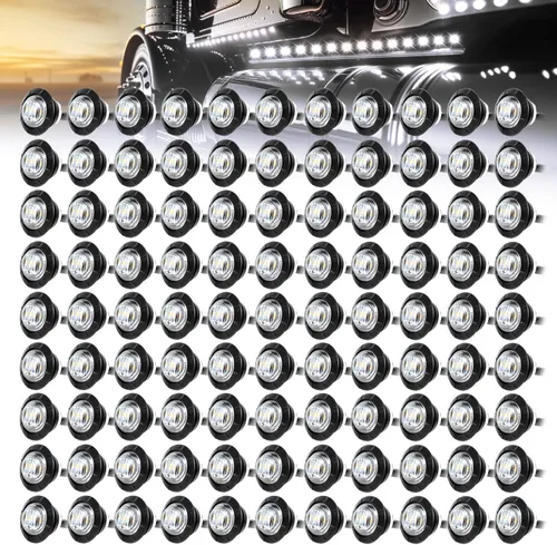 Vista 9 de Juego de luces indicadoras Meerkatt de LED, para lateral, miniluces (pack de 100 unidades)