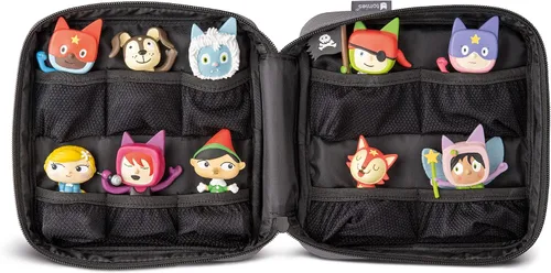 Vista 2 de Tonies Carrying Case - Secure Protection for up to 10 Characters - Gray