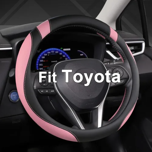 Vista 11 de West Llama - Funda para volante de automóvil personalizada para Toyota Prius, 86, 13.75-14.25 pulgadas
