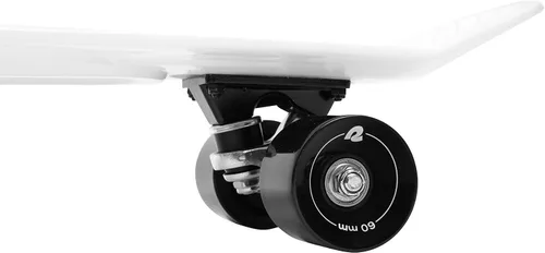 Vista 4 de Retrospec Quip Mini Cruiser Skateboard 22.5" Patineta Cruiser Completa de Plástico Retro Clásico con Rodamientos ABEC 7 y Ruedas PU, Tabla Compacta