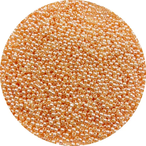 Vista 29 de 3000 cuentas de perlas de 0.118 pulgadas con agujero redondo suelto para decoración del hogar, rellenos de jarrones, manualidades, fabricación