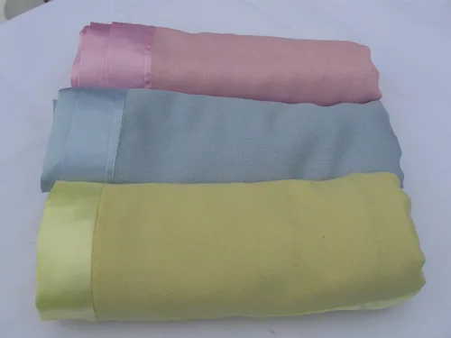 Vista 9 de Manta de bebé - Manta de bebé Pashmina de (rosa bebé)